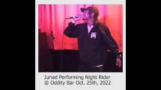 Junad Performing Night Rider @ Oddity Bar in Wilmington, DE