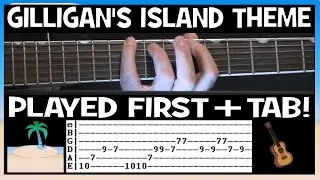 Gilligan's Island Intro TV Theme Guitar Chords Lesson & Tab Tutorial