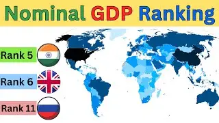 Top 50 Economies In The World | Nominal GDP | IMF