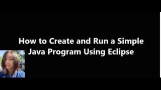 Create and Run a Java Program in Eclipse