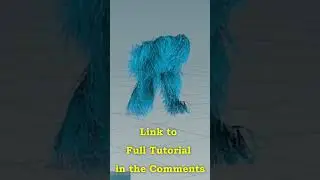 Houdini Hair/Fur Simulation Tutorial Preview