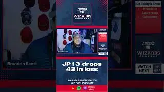 The Wizards lose to the Spurs 139-130. JP13 drops 42 points.