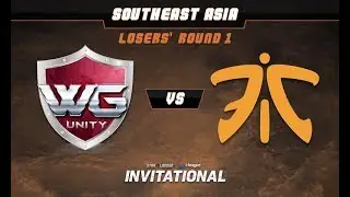 WG.Unity vs Fnatic Game 1 - SL-i Invitational: SEA Qualifier Losers' Round 1 - @Xyclopzz