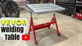 WORTH IT?  VEVOR welding table, Steel industrial workbench. unboxing and review.