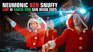 Neumonic B2B Snuffy LIVE @ Santa Con San Diego 2025