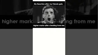 Cheating in exam with cartoon #exams