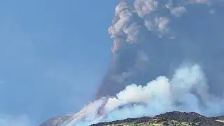 ETNA Eruzione cratere SUD-EST del 4 Luglio 2021