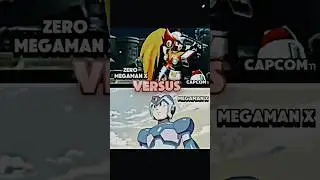MegaMan X Vs Zero (MegaMan X) #megaman #megamanx #capcom #shorts