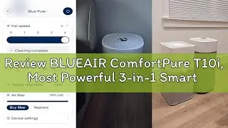 Review BLUEAIR ComfortPure T10i, Most Powerful 3-in-1 Smart Air Purifier & Fan: Cools, Heats & Purif