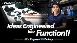 IDEAS ENGINEERED INTO FUCTION @EngineplusTV 3D Factory ? #motorsport