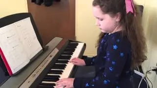 4-Week Piano Student Plays 2-Hand Songs! Piano Lessons Fort Worth
