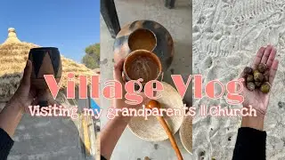 VLOG: Let’s go to the village || #grandparents #namibianyoutuber #church #