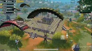 PUBG Ruins Landing