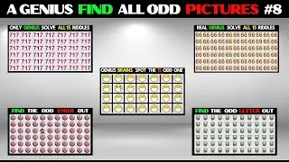 【Find The Odd Pictures】🧩📝 Have You Sharp Eyes? #8