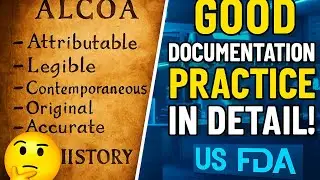 ALCOA Principles EXPLAINED! | GDP Secrets & USFDA Requirements You Never Knew