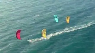 Epic Drone Footage of Kitesurfing in Dubai