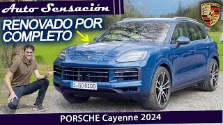 Prueba Porsche Cayenne v6 2024 . Renovación completa hasta que llegue el Cayenne eléctrico.