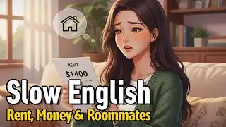 Simple English Conversations | My Rent Went Up $200 (A1–A2)