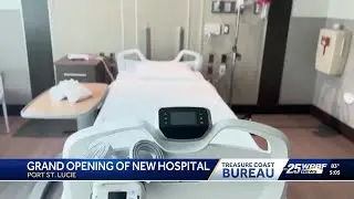 'Worked out well': First patient at first new hospital on the Treasure Coast in decade makes history