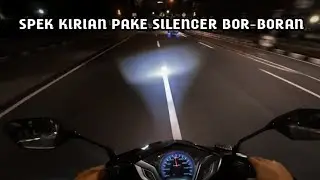 NIGHT RIDE PURE SOUND SILENCER KNALPOT BOR-BOR AN DI SPEK STD KIRIAN🗿