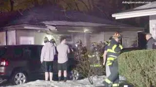Recycling Bin Fire Singes Siding of House on Wilke Rd Arlington Heights