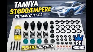 I denne video kigger vi p&aring; Tamiya st&oslash;dd&aelig;mpere til Tamiya TT-02, og hvordan vi bruger dem i RCKTC
