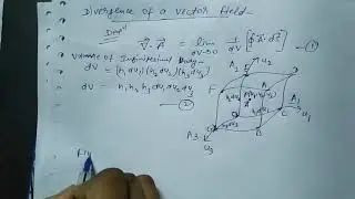 Topic: Divergence of Vector Field in Curvilinear Coordinate System For B.sc 2nd Year