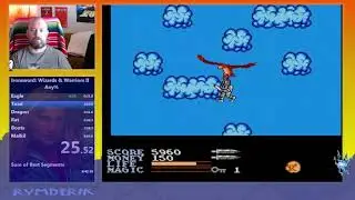 Ironsword: Wizards and warriors 2 08:58 NES Speedrun