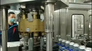 soda beer can filling machine for carbonated beverage canning system aluminum can filling seaming