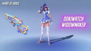 *NEW* Widowmaker Dokiwatch Skin SHOWCASE &ndash; OW2 Season 16