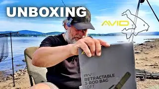 AVID RVS Retractable Rod Bag 10FT Last carp fishing video #fishhobo #unboxing
