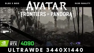 Avatar: Frontiers of Pandora | DLSS Frame Generation MOD | RTX 4090 Ultra 3440x1440 Ultrawide
