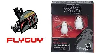 Star Wars The Black Series Porgs 2-Pack Toy Action Figure Review | By @FLYGUY