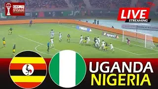 🔴Uganda vs Nigeria | Africa Cup of Nations 2025 | Football Live Match | eFootball Gameplay