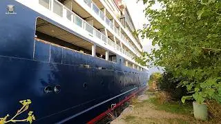 Το Passenger Ship Le Lapérouse, διαπλέει τη Διώρυγα της Κορίνθου