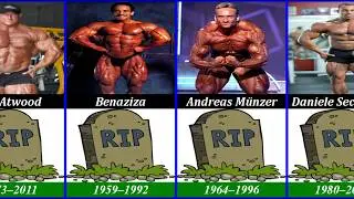 Famous Bodybuilders Who Died Between (1982-2024)