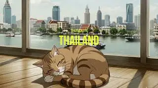 Sunday in Bangkok 🚕 | Relaxing Lofi Beats to Study / Work
