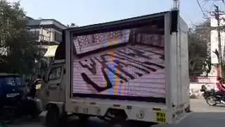 Led mobile display van  9215505510