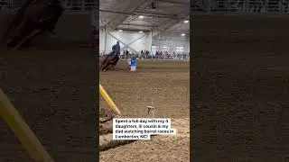 Barrel racing in Lumberton, NC #barrelracing #horses #nc #shorts