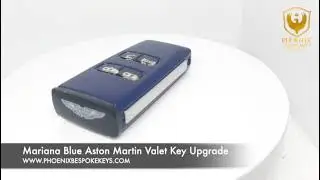 Mariana Blue Aston Martin Valet Key Upgrade