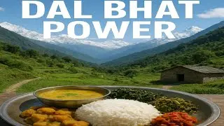 The Himalayan Kingdom&rsquo;s Secret: Magic Rice Pizza ! #trekking #dalbhat #power 