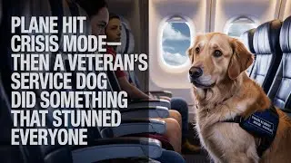 PLANE HIT CRISIS MODE&mdash;THEN A VETERAN&rsquo;S SERVICE DOG DID SOMETHING THAT STUNNED EVERYONE