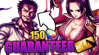 GUARANTEED MIHAWK/BOA SUMMONS + 150 DIAMONDS - One Piece Bounty Rush