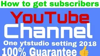 how to get subscribers on YouTube channel Fast and easy in [hindi/urdu]