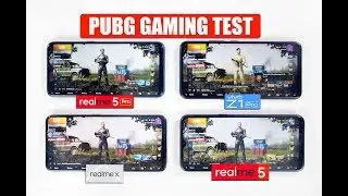 Realme 5 Pro vs Realme X vs Vivo Z1 Pro vs Realme 5 - PUBG Gaming Test 🎮🔥