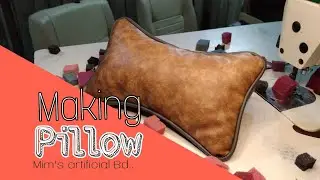 How to sew a pillow Case|Easy Pillow Cover|Car Pillow Design| Foam pillow |Simple pillow Cover