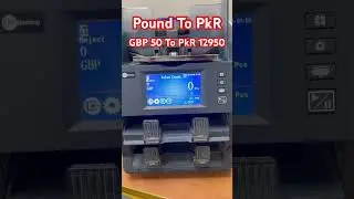 #GBP #Pound #ukmoney #BristishPound #plasticMoney PkRtoGBP #PoundToPKR