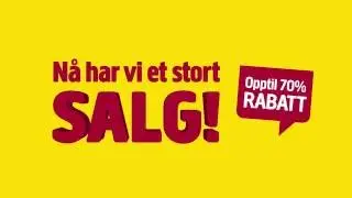 Jula Norge - SALG Augusti, film 1 WebTV