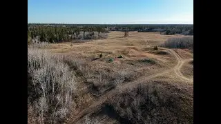 Spruce Woods Hiking Drone Footage | 4K | Manitoba | Grass Fire