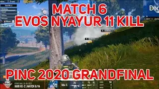 MATCH 6 PINC 2020 - GRANDFINAL | EVOS WWCD 11 KILL